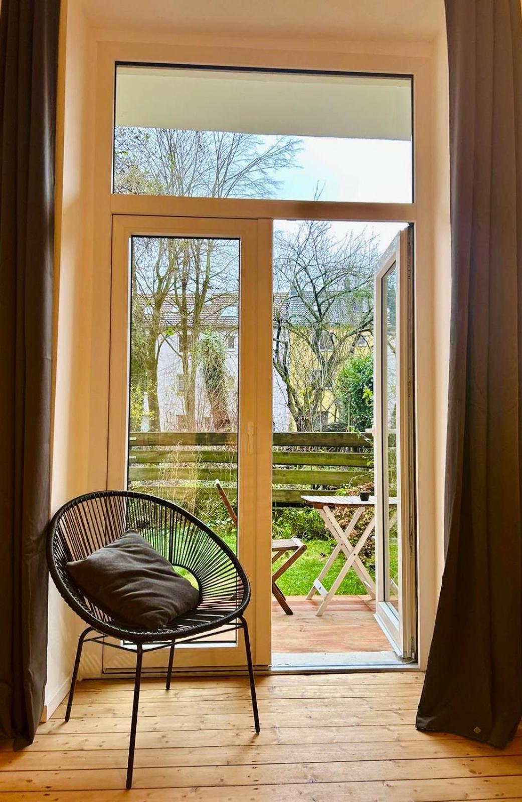 Feelslikehome - Stylische Und Zentrale Altbauwohnung Mit Terrasse&Garten Bochum Buitenkant foto